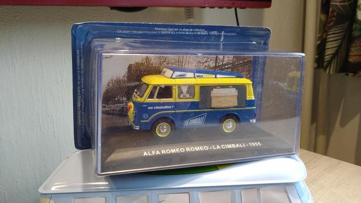 Altaya Alfa Romeo Romeo La Cimbali Espresso 1955 1:43 nieuw, Hobby en Vrije tijd, Modelauto's | 1:43, Nieuw, Auto, Overige merken