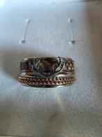 Zilver/rosé IXXXI ring mt 18,5. H10, Sieraden, Tassen en Uiterlijk, Ringen, Ophalen of Verzenden, Zo goed als nieuw, Dame, Zilver