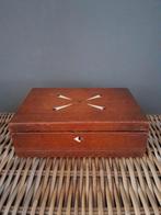 Houten (scheer) kist, Minder dan 50 cm, Gebruikt, 50 tot 100 cm, Ophalen of Verzenden