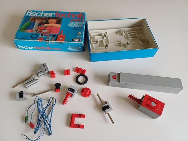 vintage Klassieke Fischertechnik mot 1, Verzamelen, Speelgoed, Gebruikt, Ophalen of Verzenden