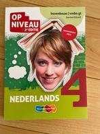 Op Niveau Nederlands VMBO GT - Nieuw! Studieboek, Ophalen of Verzenden, Nieuw, VMBO, Nederlands