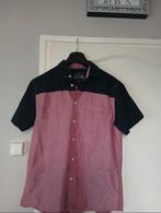 Heren overhemd maat L, Kleding | Heren, Overhemden, Ophalen of Verzenden, Zo goed als nieuw, Blauw, Halswijdte 41/42 (L)