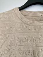 J05 Carlo Colucci: maat 52=L trui beige, Kleding | Heren, Truien en Vesten, Maat 52/54 (L), Beige, Ophalen of Verzenden, Zo goed als nieuw