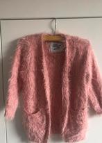 Roze fluffy vest, lekker warm 92, Kinderen en Baby's, Ophalen of Verzenden, Zo goed als nieuw, Meisje, Trui of Vest