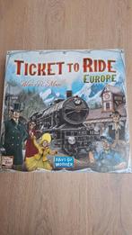 Ticket to Ride Europe Bordspel, Hobby en Vrije tijd, Gezelschapsspellen | Bordspellen, Vijf spelers of meer, Ophalen, Zo goed als nieuw