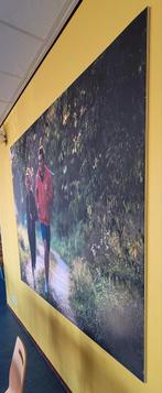 Doek in aluminium frame, Ophalen