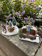 Kerstdorp figuren, Diversen, Kerst, Ophalen, Zo goed als nieuw