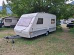 Beyerland caravan met complete voortent, stoelen en al, Caravans en Kamperen, Koelkast, Treinzit, Particulier, 4 tot 5 meter