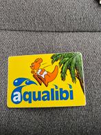 1060 Sticker Aqualibi in Walibi, Verzamelen, Stickers, Ophalen of Verzenden, Zo goed als nieuw, Overige typen