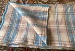 Vintage wollen deken,plaid,woondeken,194x164,, Ophalen of Verzenden, Zo goed als nieuw
