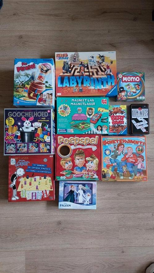 Spellen en meer, Hobby en Vrije tijd, Gezelschapsspellen | Bordspellen, Zo goed als nieuw, Ophalen of Verzenden