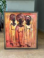Schilderij Nigeriaanse Dames, Ophalen of Verzenden