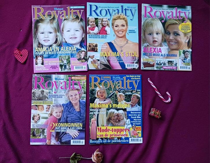 Tijdschrift Weekend Royalty 5x, Boeken, Tijdschriften en Kranten, Gelezen, Damesbladen, Ophalen of Verzenden