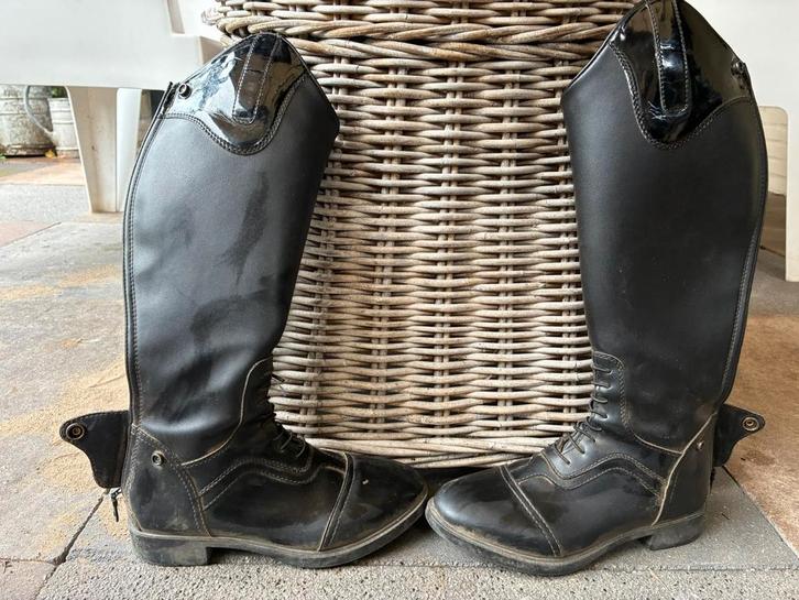 Paardrijset cap laarzen  bodyprotactor, Dieren en Toebehoren, Paardrijkleding, Zo goed als nieuw, Schoeisel, Dressuur, Ophalen of Verzenden