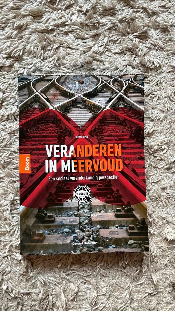 Gerard Donkers - Veranderen in meervoud, Boeken, Schoolboeken, Zo goed als nieuw, Nederlands, Overige niveaus, Ophalen of Verzenden