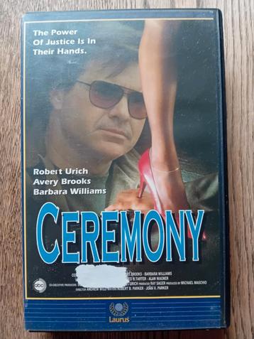 Ceremony VHS - Robert Urich, Avery Brooks beschikbaar voor biedingen