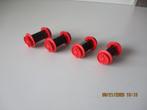 Lego 4 Grote TREINWIELEN 7750 12v ROOD in perfecte staat!, Kinderen en Baby's, Speelgoed | Duplo en Lego, Ophalen of Verzenden