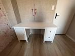 Ikea Hemnes Bureau - Wit, Huis en Inrichting, Bureaus, Ophalen, Zo goed als nieuw, Bureau