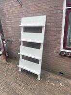 Witte decoratieve ladderplank, Huis en Inrichting, Ophalen, Gebruikt