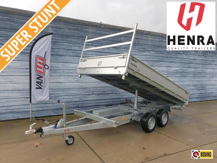Henra ,351x185cm, 2700kg,3z Kipper, Demo,, Auto diversen, Aanhangers en Bagagewagens, Nieuw