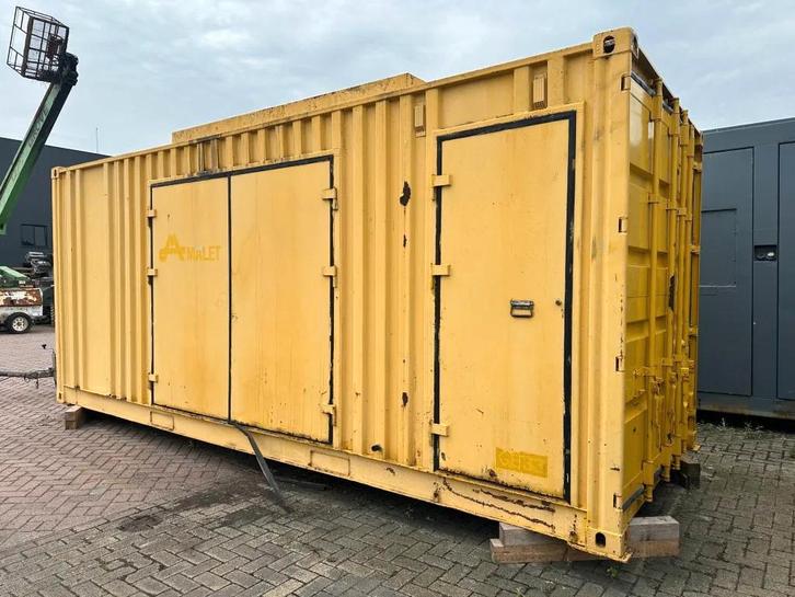 Cummins KTA 38 G5 Leroy Somer 1000 kVA Silent generatorset i, Zakelijke goederen, Machines en Bouw | Aggregaten, Ophalen of Verzenden