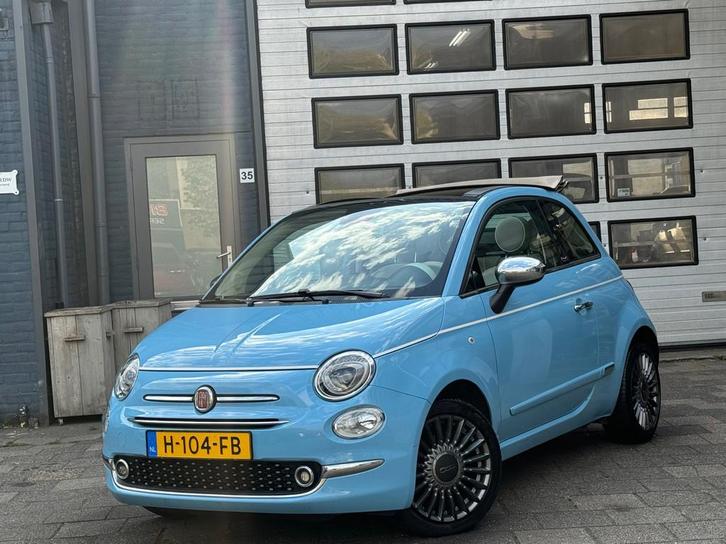 Fiat 500 C 0.9 TwinAir Turbo Spiaggina 58 | Clima | Cruise |, Auto's, Fiat, Te koop, 500C, ABS, Airbags, Airconditioning, Boordcomputer