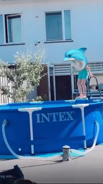 Intex zwembad 305x76 met alle toebehoren  beschikbaar voor biedingen