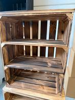 Houten kist - Landelijke Stijl, Huis en Inrichting, Minder dan 50 cm, 50 tot 100 cm, Ophalen of Verzenden, Zo goed als nieuw
