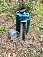 Voerton trommel zinken drinkemmer voerbak schep nesteieren, Dieren en Toebehoren, Ophalen, Drinken en Voederen