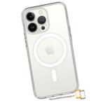 Apple Iphone 15 siliconen hoesjes transparant - MagSafe, Verzenden, Nieuw, Frontje of Cover