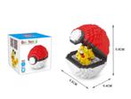 Nano blocks, Pikachu, 399 steentjes, cadeau, sinterklaas, po, Kinderen en Baby's, Speelgoed | Duplo en Lego, Hm, Lego, Ophalen of Verzenden