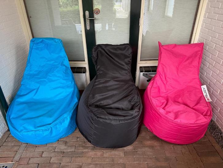 Sit & Joy zitzakstoel, zitzak, Huis en Inrichting, Zitzakken, Zo goed als nieuw, Zitzakstoel, Roze, Ophalen