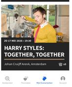 3 Concertkaarten Harry Styles 17 mei 2026 naast elkaar, Tickets en Kaartjes, Concerten | Pop, Drie personen of meer, Mei