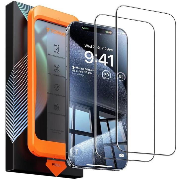 Torras iPhone 15 Pro screen protector (NIEUW), Telecommunicatie, Mobiele telefoons | Hoesjes en Frontjes | Apple iPhone, Nieuw