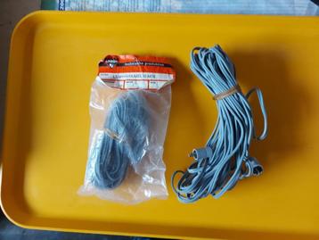 Twee nieuwe audiosnoeren, DIN 2-pins connectors (10 meter) beschikbaar voor biedingen