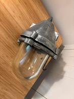 Vintage explosieproof industriele lamp, Ophalen of Verzenden, Zo goed als nieuw, Netvoeding, Minder dan 50 watt