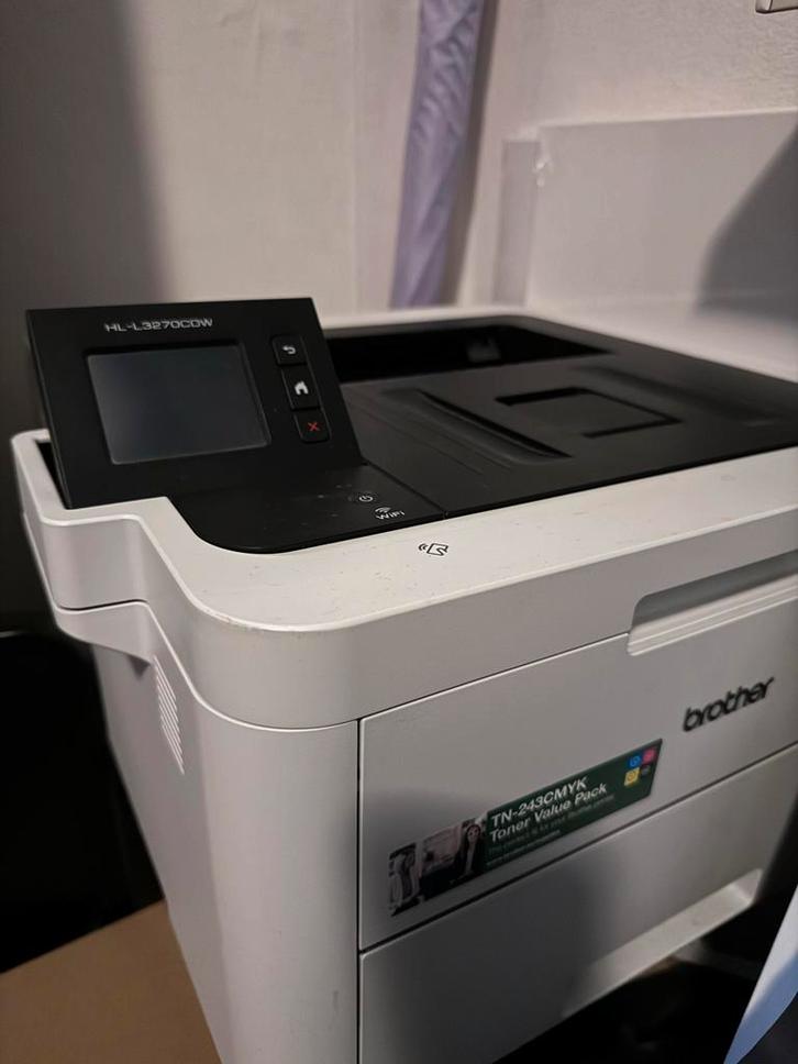 Brother Laserprinter met Touchscreen, Computers en Software, Printers, Gebruikt, Printer, Laserprinter, Kleur printen, Draadloos