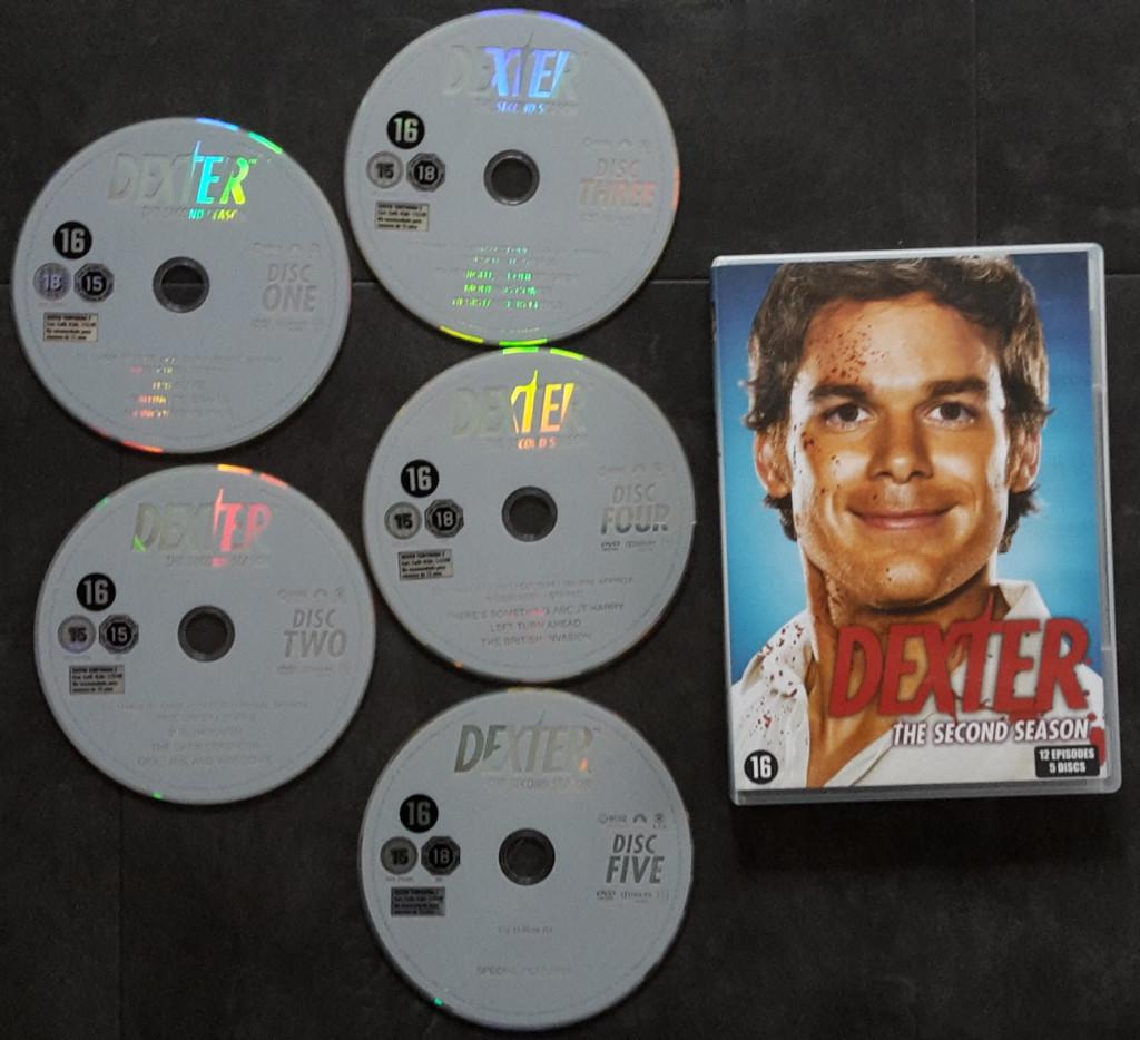 DVD Serie - Dexter - The Second Season, Cd's en Dvd's, Dvd's | Tv en Series, Vanaf 16 jaar, Ophalen of Verzenden, Zo goed als nieuw