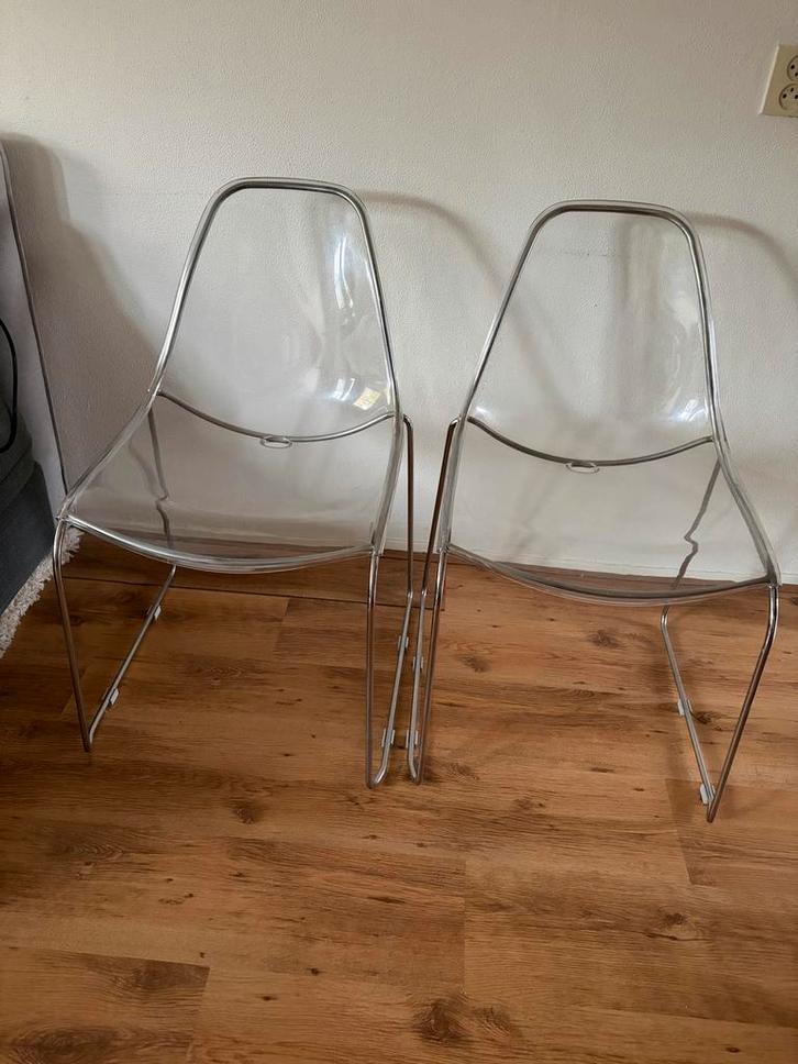 Set van 4 Pedrali stoelen, Huis en Inrichting, Stoelen, Gebruikt, Vier, Kunststof, Overige kleuren, Ophalen