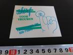 sticker Aktief voor vrouwen voedingsbond FNV, Verzamelen, Ophalen, Zo goed als nieuw, Bedrijf of Vereniging