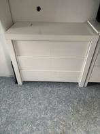 Greeploze witte commode 3 lades, Kinderen en Baby's, Kinderkamer | Commodes en Kasten, Ophalen, 50 tot 70 cm, 100 cm of meer, Zo goed als nieuw