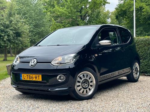 Nette Volkswagen up! 1.0 44KW 2012 historie apk nieuw  Zwart, Auto's, Volkswagen, Bedrijf, up!, Benzine, A, Hatchback, Handgeschakeld