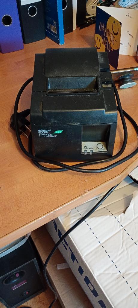 Kassa Bonprinter merk: Star, Computers en Software, Printers, Gebruikt, Printer, Thermo-printer, Zwart-en-wit printen, Ophalen