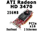 ATI Radeon HD 3470 256MB PCI-e VGA Kaarten | LP & FH Bracket, Computers en Software, Videokaarten, AMD, Gebruikt, Ophalen of Verzenden