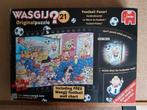 Wasgij puzzel 2 x 1000 stukjes Original 21 Football Fever, Ophalen of Verzenden, 500 t/m 1500 stukjes, Zo goed als nieuw