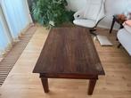 Teak Salontafel met 2 laden - Opknapper, Huis en Inrichting, Tafels | Salontafels, Ophalen, Gebruikt, 100 tot 150 cm, 50 tot 75 cm