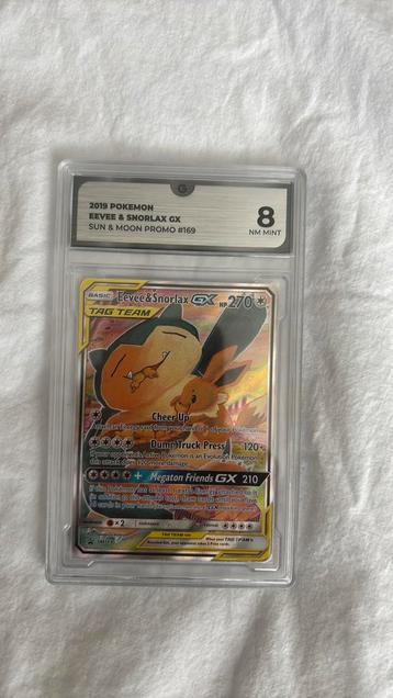 Eevee & Snorlax 169 Sun & Moon beschikbaar voor biedingen