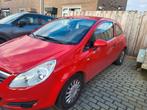 Opel Corsa 1.2 16V 3D 2009 Rood, Auto's, Opel, Voorwielaandrijving, 450 kg, Handgeschakeld, Grijs