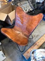 Lederen stoel, Huis en Inrichting, Stoelen, Ophalen of Verzenden, Zo goed als nieuw, Eén
