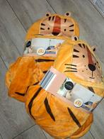 Kinderdeken Tijger met Capuchon & Mouwen 100x130cm, Ophalen of Verzenden, Nieuw, 100 cm of meer